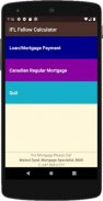 Canadian Mortgage Calculator screenshot 1