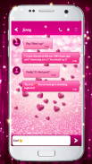 Glitter SMS Themes for Girls screenshot 0