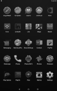 Black, Silver and Grey Icon Pack Free screenshot 4