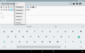 Text to HTML Converter screenshot 2