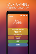 Faux Gamble - A Betting Simulation screenshot 5