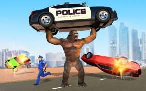 Incredible Monster Gorilla Rampage: Animal Games screenshot 4