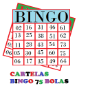 Cartela para Bingo 75 bolas