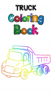 Truck Coloring Book screenshot 0