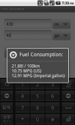 The Fuel Calculator screenshot 2