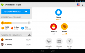 Duolingo - Aprende inglés y otros idiomas gratis screenshot 6