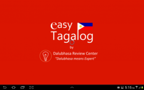 Easy Tagalog by Dalubhasa screenshot 0