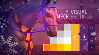 Customize Winter Racing Horse screenshot 0