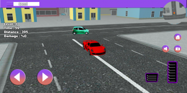 Parcheggio auto e guida Gioco 3D screenshot 1