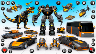 Dino Car Robot Transform Games screenshot 6