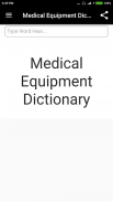 Medical Equipment Dictionary screenshot 4