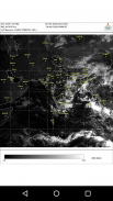 Satellite weather map of India screenshot 4