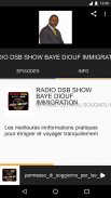 RADIO DSB SHOW BAYE DIOUF screenshot 5