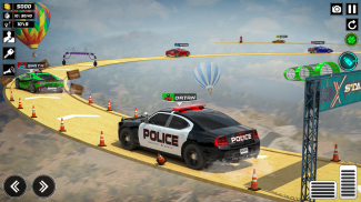 US Police Car Stunt Games 2023 screenshot 2