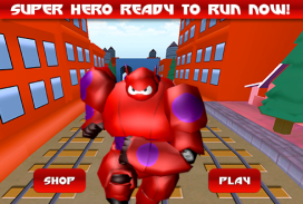 3D Subway Big Robot Run screenshot 0