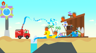 Dinosaur Fire Truck: for kids screenshot 5