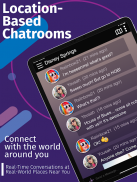 PROX CHAT ROOMS - Find people places events nearby screenshot 8