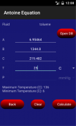 Antoine Equation Lite screenshot 11