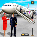 Flying Airplane Pilot Sim Icon