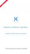 Xamarin  Interview  Hot FAQ questions screenshot 0