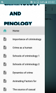 Criminology and penology screenshot 0