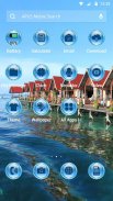 Blue Mood-APUS Launcher theme screenshot 1