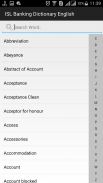 Banking Dictionary screenshot 2