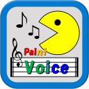 PaintVoice（歌声合成＆作曲アプリ） Icon