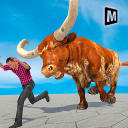 3D Angry Bull Attack Simulator Icon