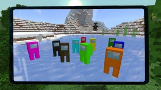 Mod Among Us for Minecraft PE + Skins & Map screenshot 1