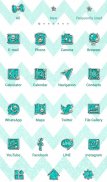 Cute Wallpaper Mint Glitter screenshot 0