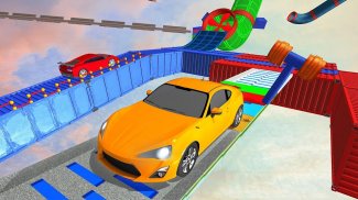 Mega Stunt Ramp Car Racing 3D screenshot 3