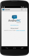 AndroIRC screenshot 12