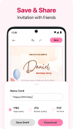 Invitation Maker: Card Creator screenshot 1
