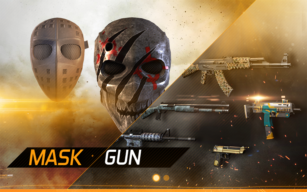 MaskGun Jogo de Tiro FPS versão móvel andróide iOS apk baixar