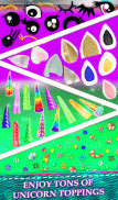 เกมทำอาหารเค้กจริง! ของหวาน Rainbow Unicorn screenshot 8