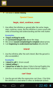 ENGLISH GERUND and INFINITIVE screenshot 8