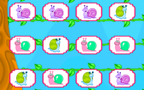 Matching Game-Twirl Snail Kids screenshot 2