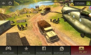 US Military Truck Drive: Army Vehicle Driving 2018 screenshot 14