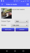 Video To Audio Converter media converter ringtone screenshot 0
