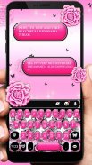 Pink Rose Bow Theme screenshot 2