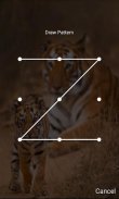 タイガーロック画面タイガーパターンパスコードキーパッド screenshot 5