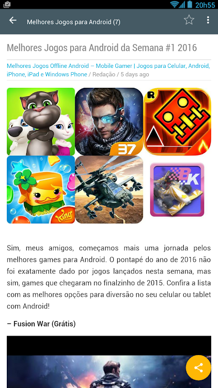 Os Melhores Jogos OFFLINE para Android e iOS