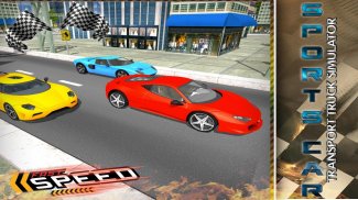 Sports Car Transport Truck Sim screenshot 12