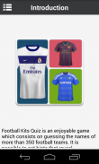 Football Kits Quiz screenshot 1