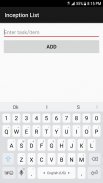Inception List: Todo List, Tasks screenshot 0