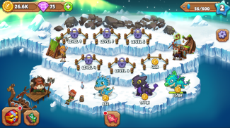 Idle Dragon Empire: tap vikings, train dragons screenshot 0