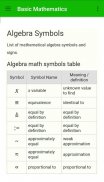 Basic Mathematics screenshot 4