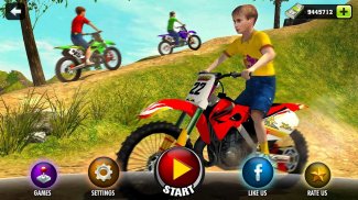 Kids Downhill Mountain Motorbike Riding screenshot 5