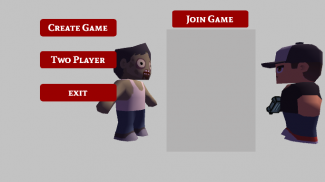 Two Player Guys and Zombie 3D screenshot 2